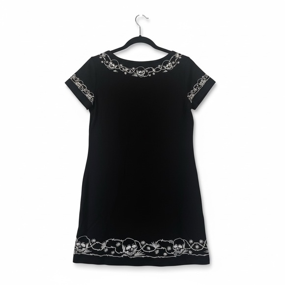 Cowgirl Justice Embroidered Skull Western Dress – Size Large – Boutique Style - Picture 5 of 9